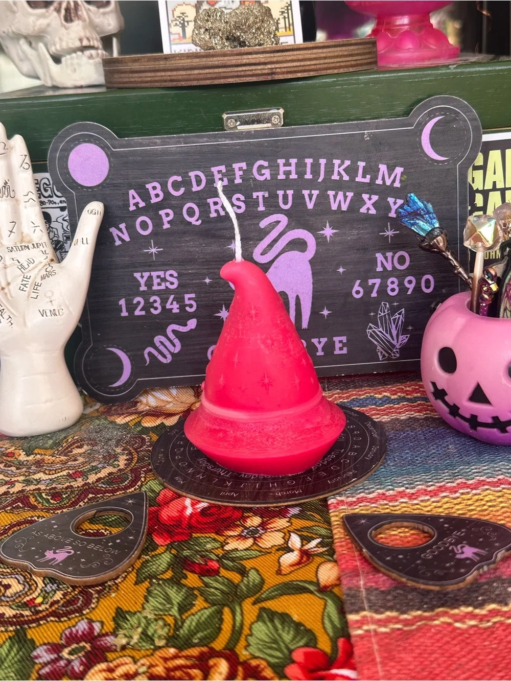 Witch Hat Candle | Witchy Decor